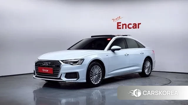 Audi A6 (C8) 2020 Белый из Кореи