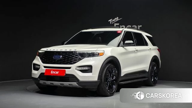 Ford Explorer 6th Generation 2022 Белый из Кореи