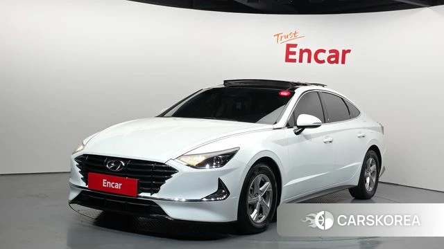 Hyundai Sonata (DN8) 2020 Белый из Кореи