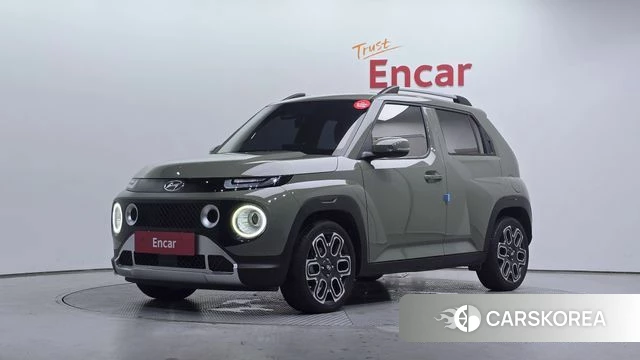 Hyundai Casper 2022 Темно-зеленый из Кореи