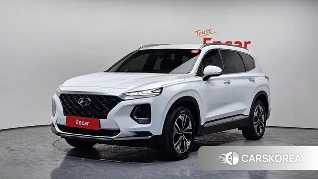 Hyundai Santa Fe TM 2020 Белый из Кореи