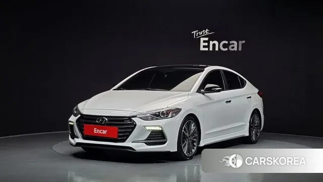 Hyundai Avante AD 2018 Белый из Кореи