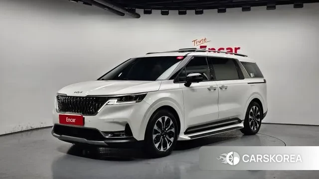 Kia Carnival 4th generation 2022 Белый из Кореи