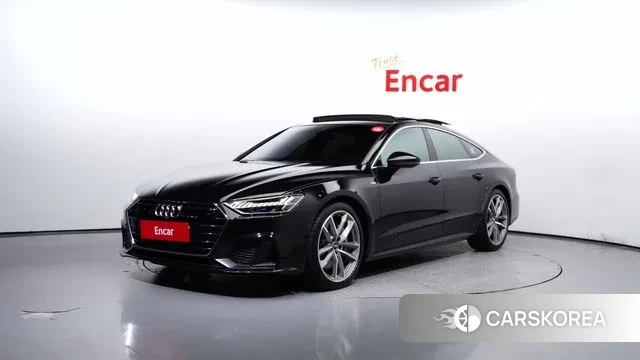 Audi A7 (4K) 2020 Черный из Кореи