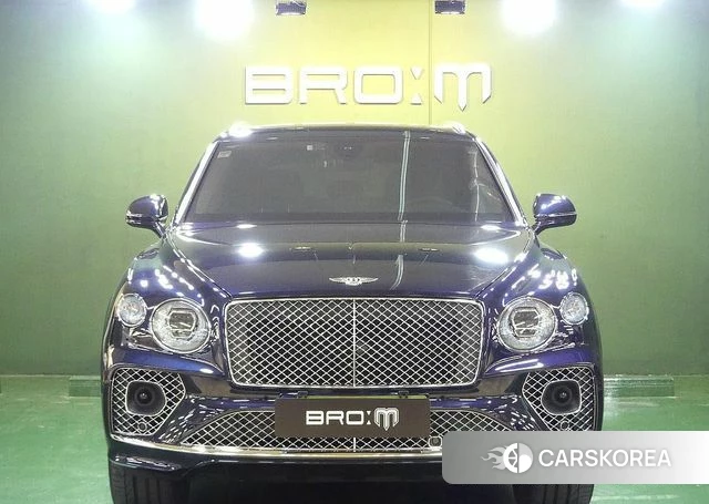 Bentley Bentayga 2021 Синий из Кореи