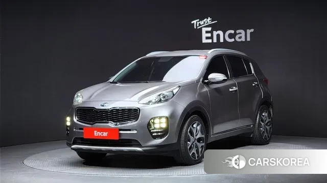 Kia Sportage 4th Generation 2018 Серый из Кореи