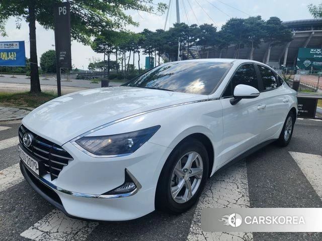 Hyundai Sonata (DN8) 2019 Белый из Кореи