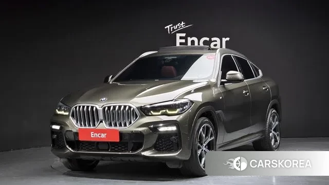 BMW X6 (G06) 2020 Серый из Кореи