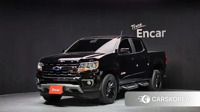 Chevrolet (GM Daewoo) Real New Colorado 2021 Черный из Кореи