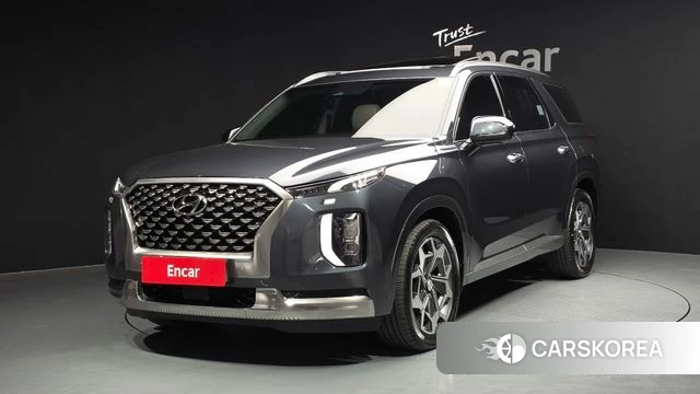 Hyundai Palisade 2021 Синий из Кореи
