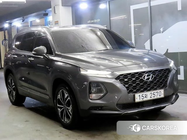 Hyundai Santa Fe TM 2018 Серый из Кореи