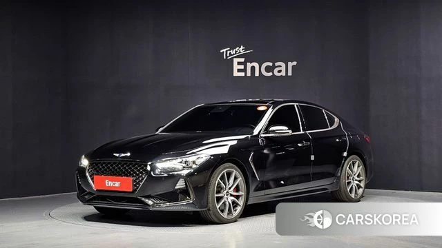 Genesis G70 2019 Черный из Кореи