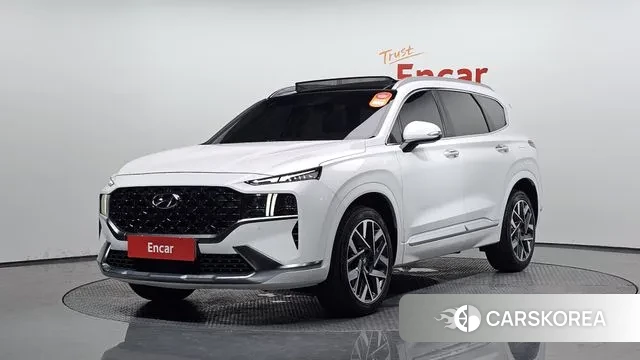 Hyundai The New Santa Fe 2021 Белый из Кореи