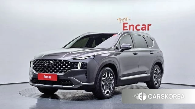 Hyundai The New Santa Fe 2022 Серый из Кореи