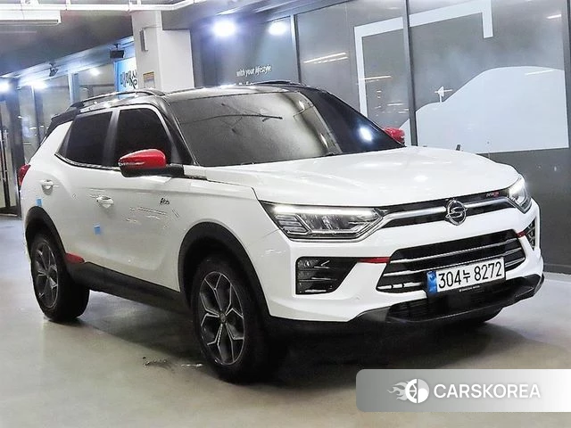 Ssangyong Beautiful Korando 2021 Белый из Кореи