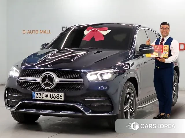 Mercedes-Benz GLE-Class W167 2021 Синий из Кореи