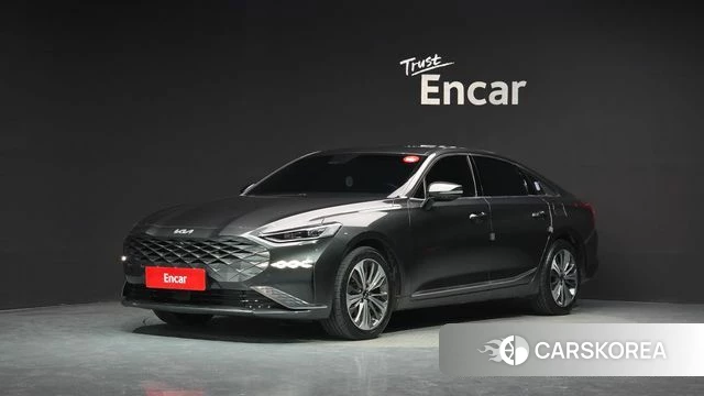 Kia K8 Hybrid 2022 Серый из Кореи