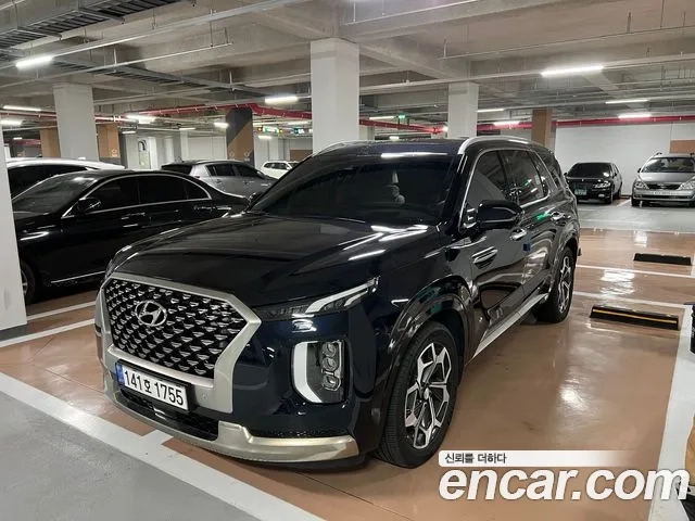 Hyundai Palisade 2021 Синий из Кореи