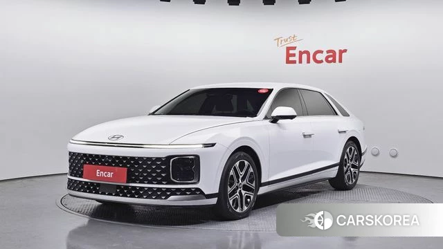 Hyundai Grandeur Hybrid (GN7) 2023 Белый из Кореи