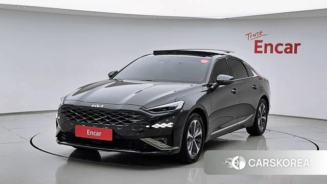 Kia K8 Hybrid 2022 Серый из Кореи
