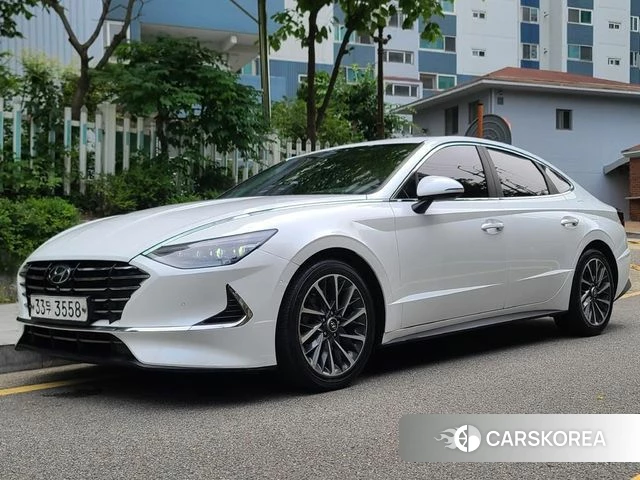 Hyundai Sonata (DN8) 2019 Белый из Кореи