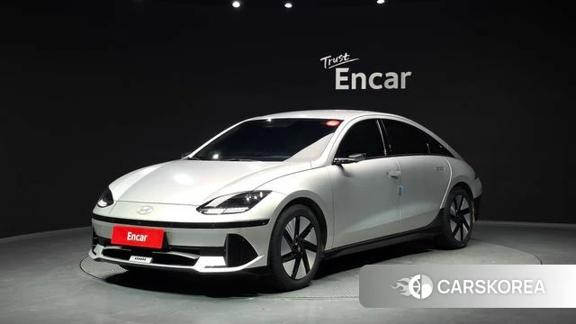 Hyundai Ionic 6 2023 Серебристо-серый из Кореи