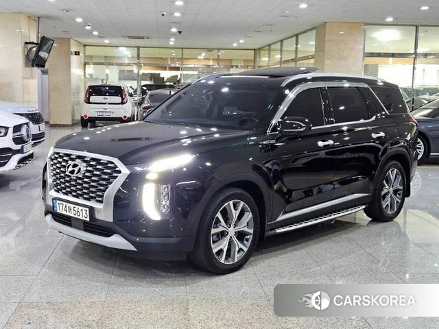 Hyundai Palisade 2021 Черный из Кореи