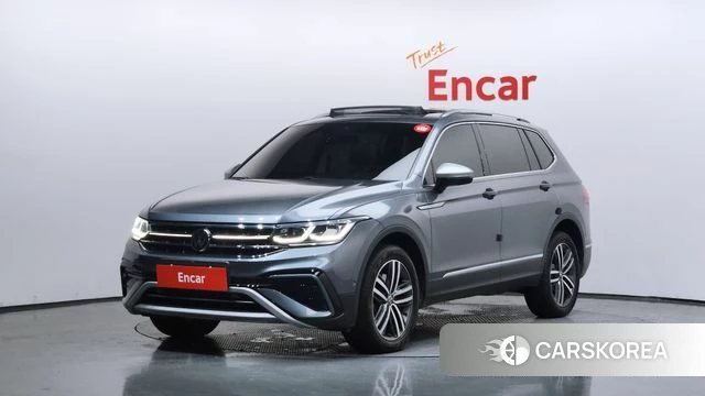 Volkswagen Tiguan Allspace 2024 Серый из Кореи