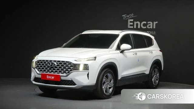 Hyundai The New Santa Fe 2021 Белый из Кореи