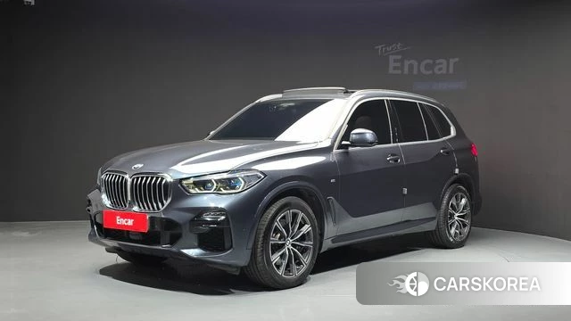 BMW X5 (G05) 2021 Серебристо-серый из Кореи