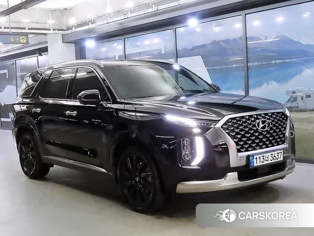 Hyundai Palisade 2021 Черный из Кореи