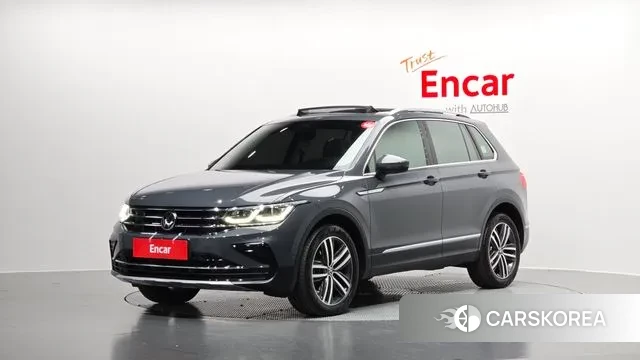 Volkswagen Tiguan second Generation 2023 Серый из Кореи