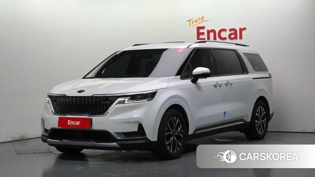 Kia Carnival 4th generation 2021 Белый из Кореи