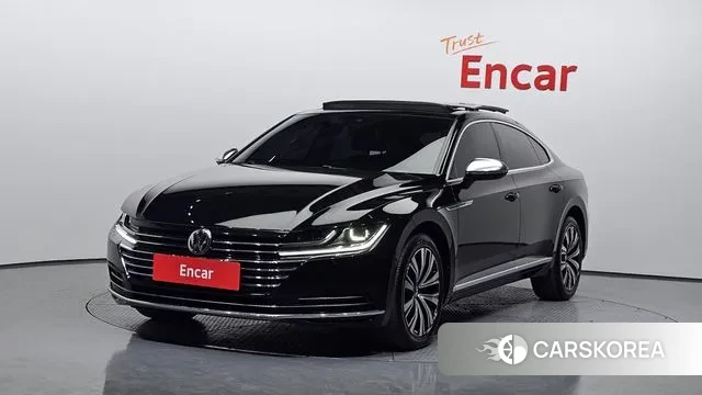 Volkswagen Arteon 2019 Черный из Кореи