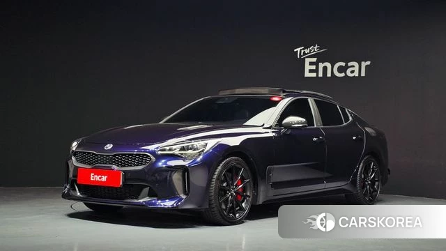 Kia Stinger Meister 2021 Синий из Кореи