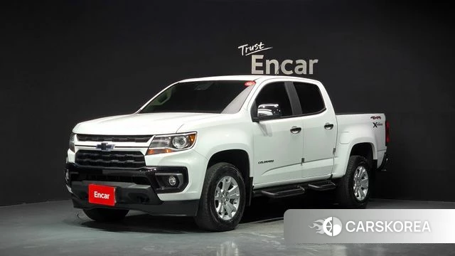 Chevrolet (GM Daewoo) Real New Colorado 2022 Белый из Кореи