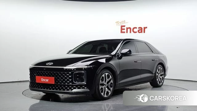 Hyundai Grandeur Hybrid (GN7) 2024 Черный из Кореи