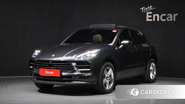 Porsche Macan 2021 Серый из Кореи