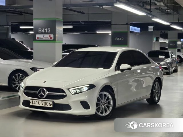 Mercedes-Benz A-Class W177 2020 Белый из Кореи