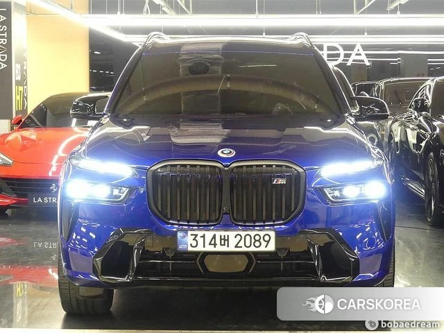 BMW X7 (G07) 2022 Синий из Кореи