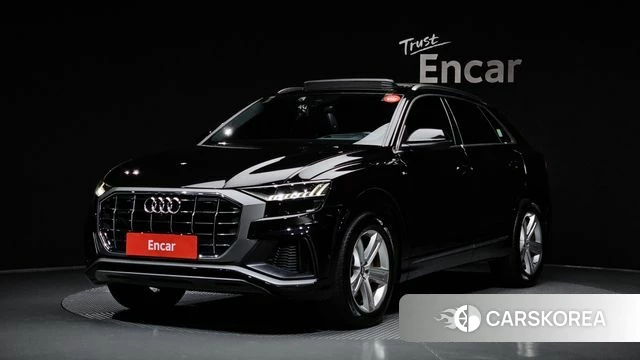 Audi Q8 (4M) 2020 Черный из Кореи