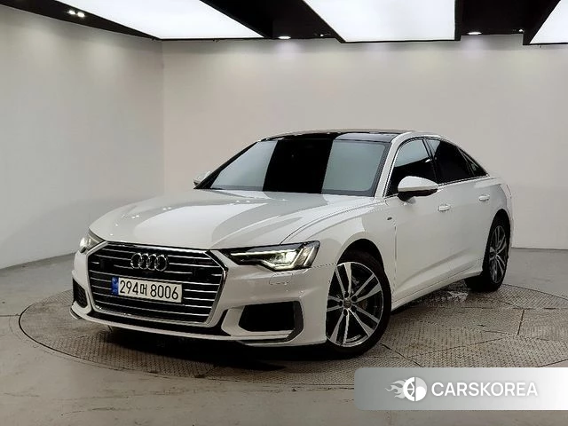 Audi A6 (C8) 2020 Белый из Кореи