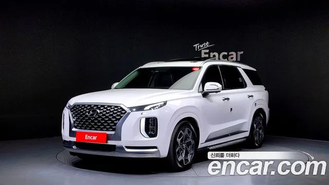Hyundai Palisade 2021 Белый из Кореи