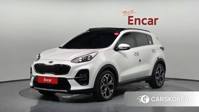 Kia Sportage The Bold 2019 Белый из Кореи