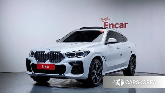 BMW X6 (G06) 2021 Белый из Кореи