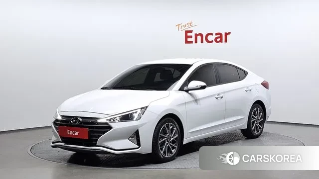 Hyundai The New Avante AD 2018 Белый из Кореи
