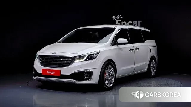Kia All New Carnival 2018 Белый из Кореи