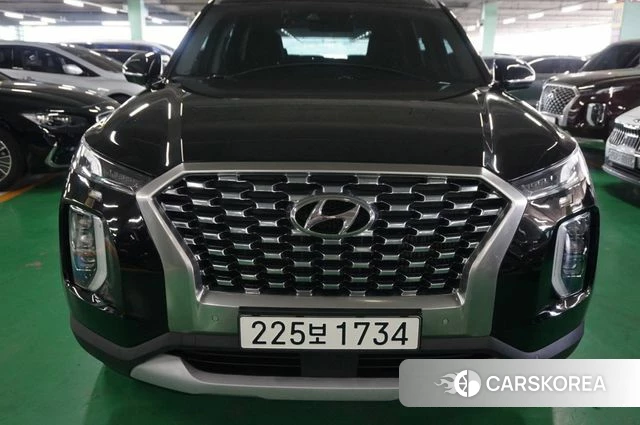Hyundai Palisade 2022 Черный из Кореи