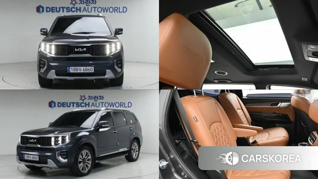 Kia Mohave Master 2022 Серый из Кореи