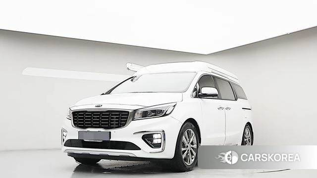 Kia The New Carnival 2019 Белый из Кореи